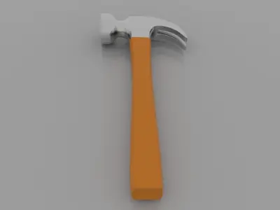 Hammer 3D model 6