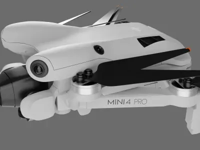DJI Mini 4 Pro 3D model by LONGGQ