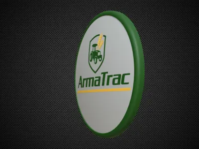 armatrac logo 3D model