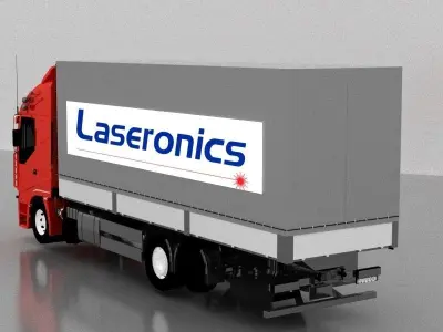 shipping Truck  3D model