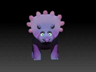 Little Dinosaur 3D model