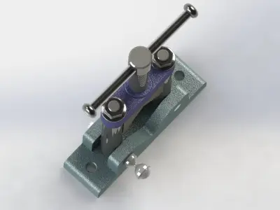 pipe vice 3D model buy