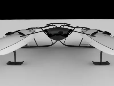 SeaLine hovercraft Free 3D model