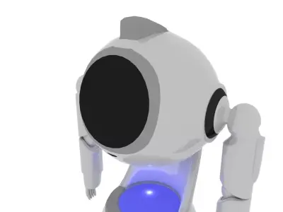 Covid-19 Robot 3D model