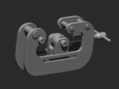 Clamps IMM OBJ Brush Pack 10 in One vol 2 3D model
