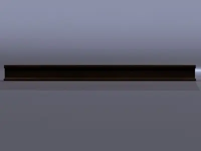 Rusty Rail 3D model