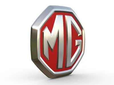 mg logo 3D model