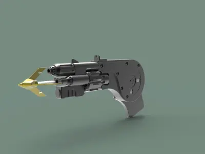 Batman Grapple-gun 3D print model