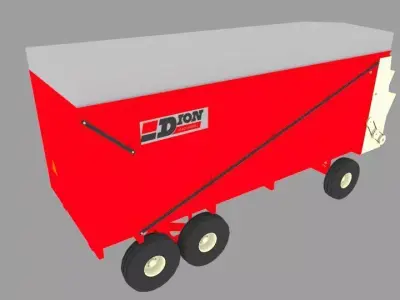 Dion 1016  Low-poly 3D model