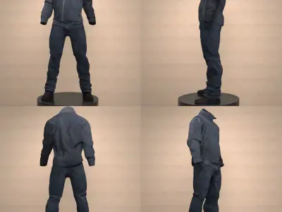 London Undercover for Genesis 9 3D model