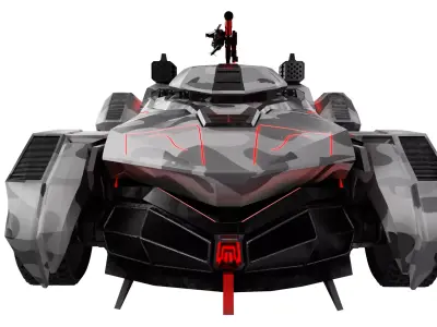  Armored Vehicle 3D model
