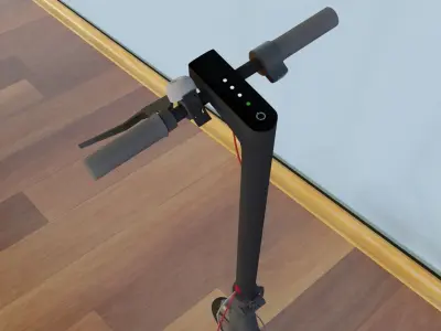 Electric Scooter Xiaomi M365 Free 3D model