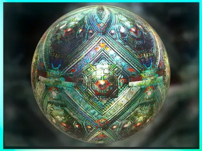 PBR Sci-Fi Seamless Realistic Material SBSAR 4k Texture 038 Texture