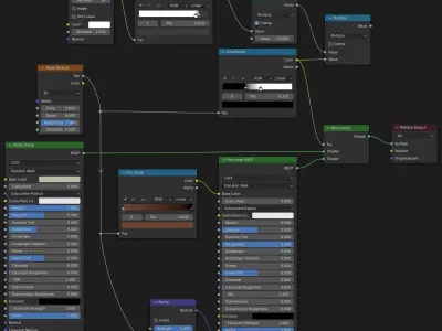 Procedural Rust Free 3D model