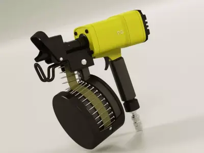 Nail Gun 3D model purchase