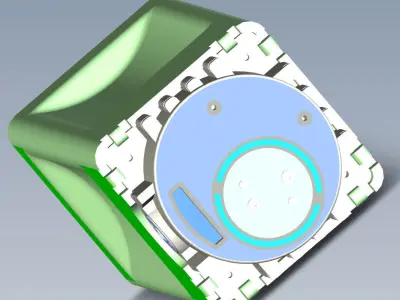 PTM3 remote installation antitank mine 3D Printable MOCKUP 3D model