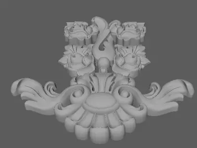 dekor ornament 3D model 231