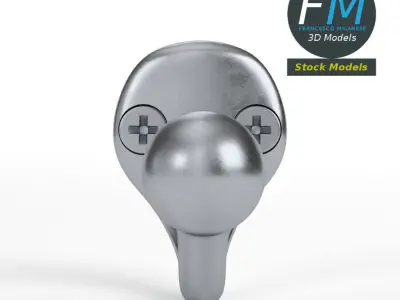 Coat hook 4 3D model