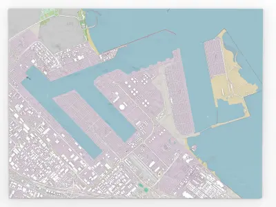  Port of Jebel AliJebel Ali Dubai United Arab Emirates 3D model