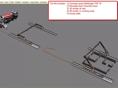 3D Printer Construction SET 3D model
