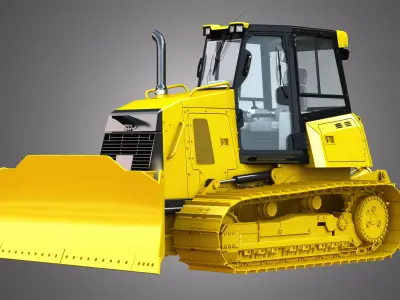 D6K2 XL - Dozer 3D model