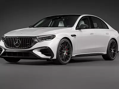 2025 Mercedes-Benz E53 AMG Hybrid 3D model