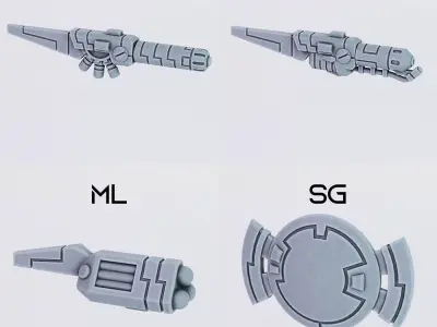 Weapons and Systems  Greater Good 3D print model