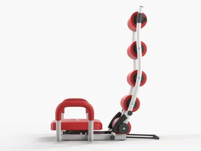 Gym Trainer AB Rocket Twister 3D model