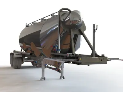 Pneumatic Tank 750cuft 3D model