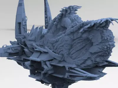 Genma Airship 2  3D model
