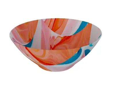 Orange Bowl 3D model