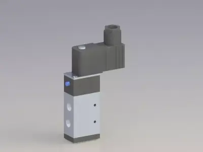 52 way pneumatic valve Free 3D model