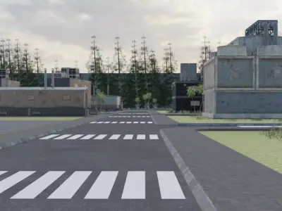 Nuclear Power Plant 3D model shop
