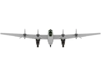 AIRCRAFT HALIFAX Free 3D model
