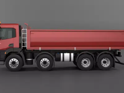 Iveco Stralis X-Way Tipper 3D model