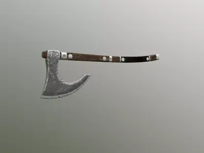 Historically Ax Low-poly 3D model