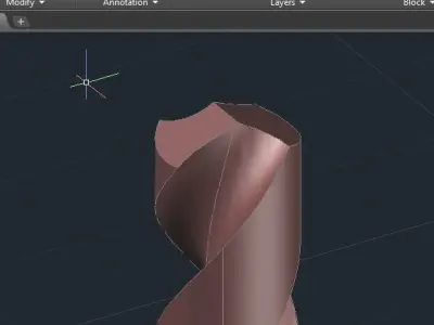 Drill Bit 3D model