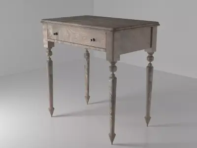 Classic Vintage Table 3D model