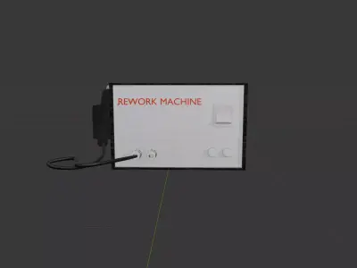 RE WORKMACHINE for industrial use Low-poly 3D model