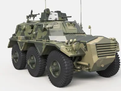 Alvis F603 Saracen 3D print model