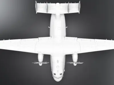 Grumman C2 Greyhound Scale model  3D print model