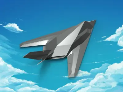Lockheed F-117 Nighthawk 3D model purchase