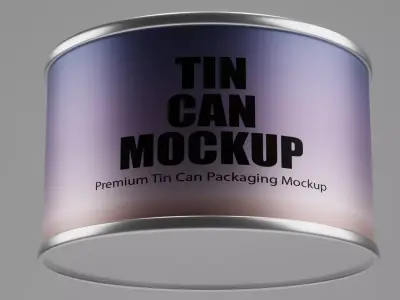 Tin can 3D model purchase