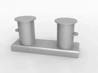 Ship Bollard 3D model