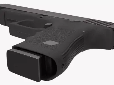 Competition Firearm 3D model