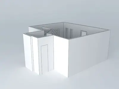 Home interior part Free 3D model