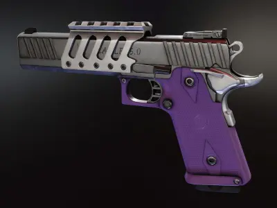 STI Eagle 6 Low-poly 3D model