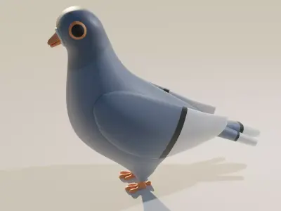 Prigon Low-poly 3D model