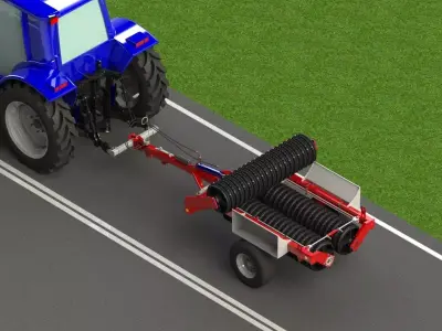 WG 0001 - Cambridge roller 3D model