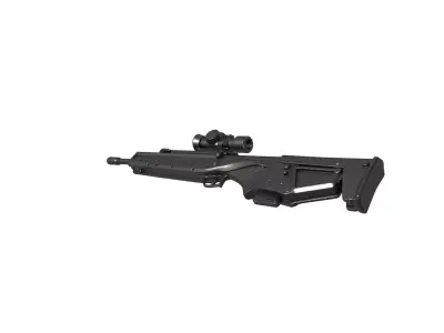 RDB Hunter Rifle 3D print model